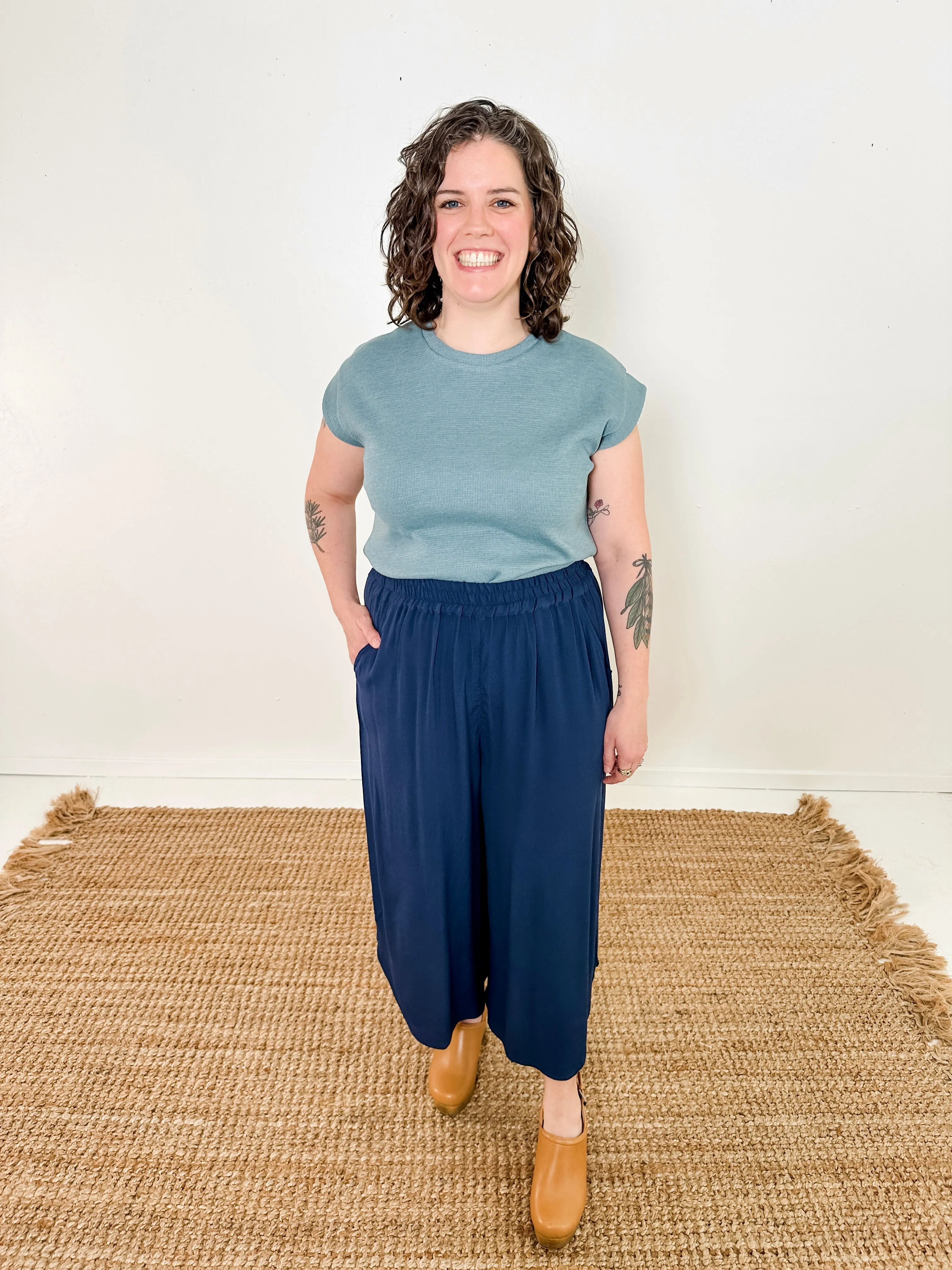 Palazzo Crop Pant
